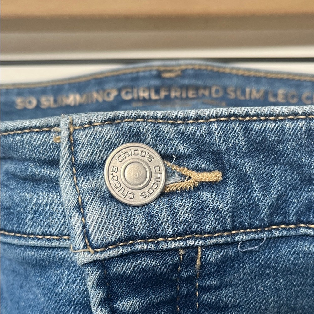Chico's So Slimming Girlfriend Jeans - Picture 9 of 12